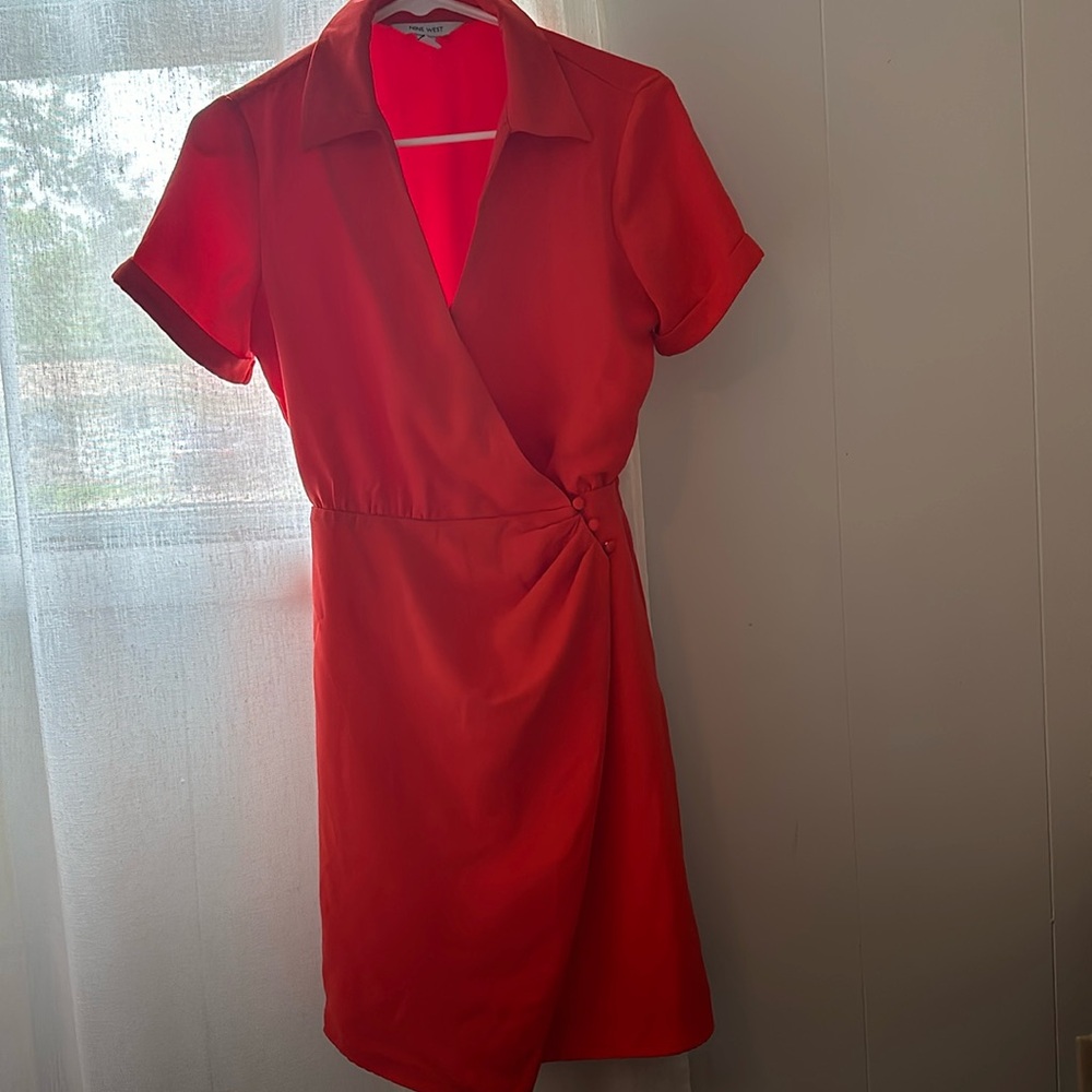 Pretty Orange/Red Dress